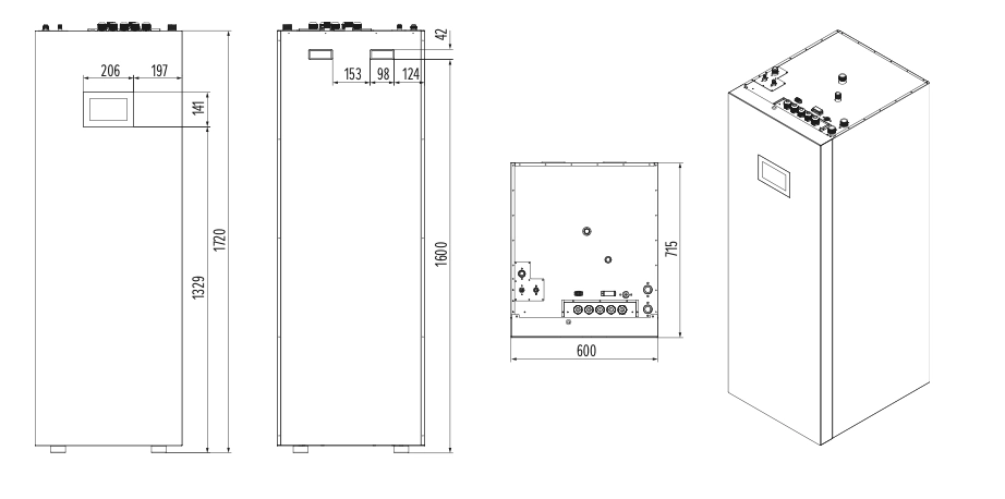 MyCond BeeSmart All-in-One Διαστάσεις - 2