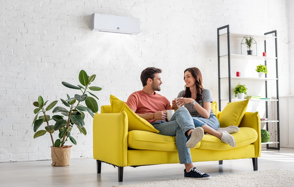 Επίτοιχες μονάδες fan coil της σειράς MyCond FHW συνδεδεμένες σε δίκτυο Modbus.