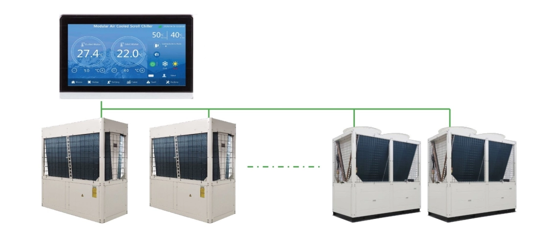 Αντλίες θερμότητας MyCond Inverter MCU-YHI με αισθητήρα ελέγχου