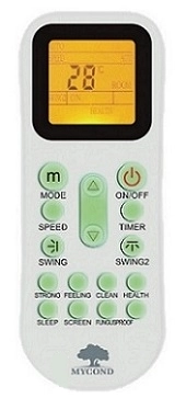 MyCond MCFK-T2 Μονάδα ανεμιστήρα οροφής με κασέτα για αποτελεσματική διανομή αέρα.