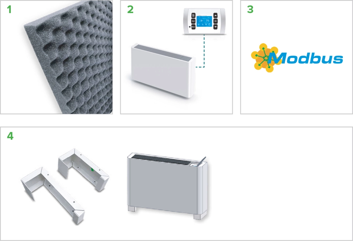 Φίλτρο MyCond MDDS/MDCS, τηλεχειρισμός, Modbus, τοποθέτηση