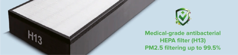 Mycond MSHA(C) Αντιβακτηριακό φίλτρο HEPA H13