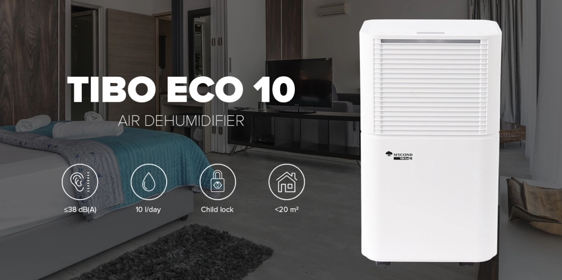 MyCond TIBO Eco 10 Ενεργειακά αποδοτικός αφυγραντήρας αέρα οικιακής χρήσης.