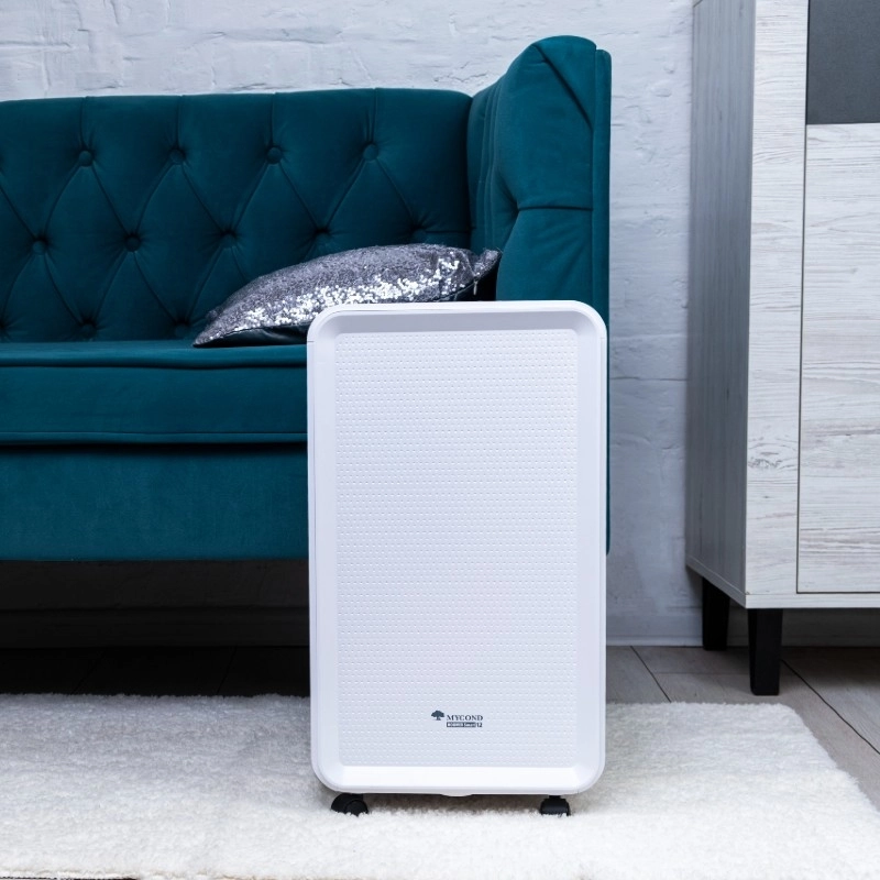 Ο αφυγραντήρας MyCond Roomer Smart μειώνει αποτελεσματικά την υγρασία εσωτερικού χώρου.
