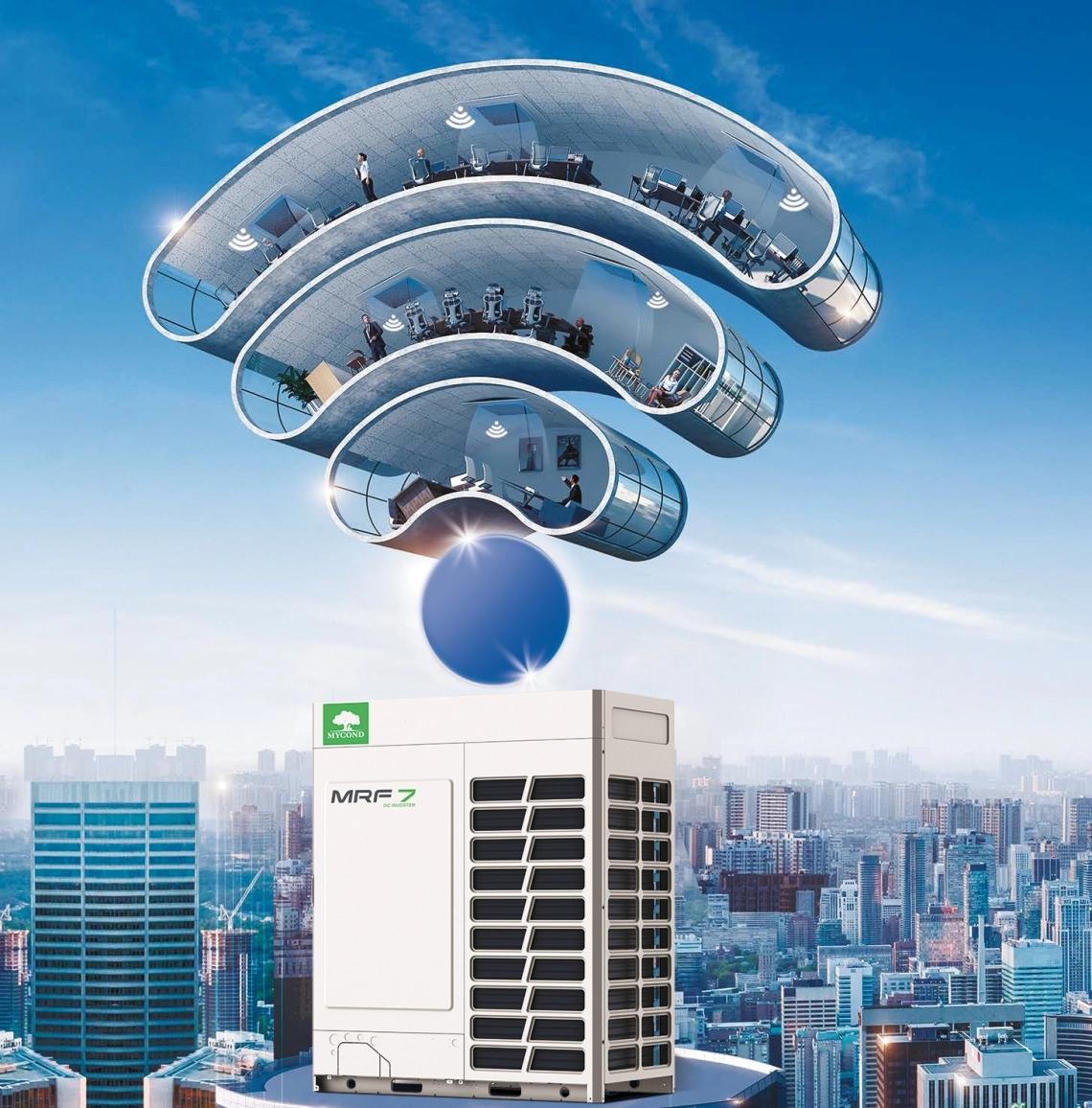 Σύστημα εξαερισμού MyCond MRF 7