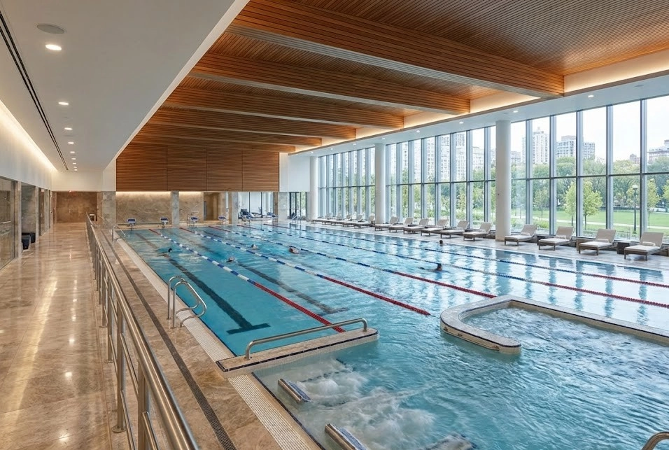 Κανάλια αφυγραντικά συστήματα Mycond MSHAC για εμπορικές πισίνες, υπολογισμός ισχύος και υγρασία