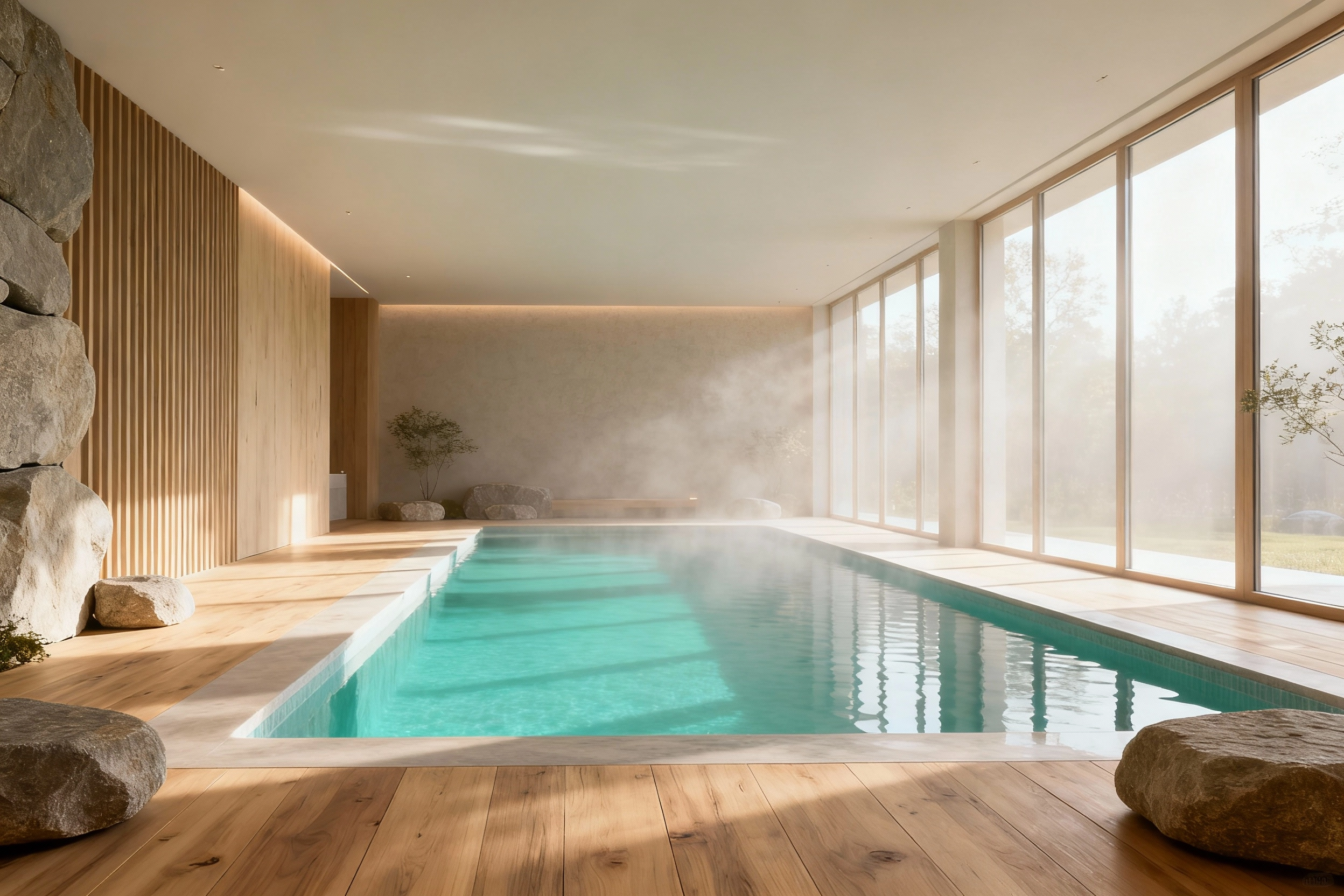 Απαιτήσεις για την αίθουσα με καναλικό αφυγραντήρα Mycond-MSHAC με τεχνική ζώνη, αεραγωγούς και διάστημα.