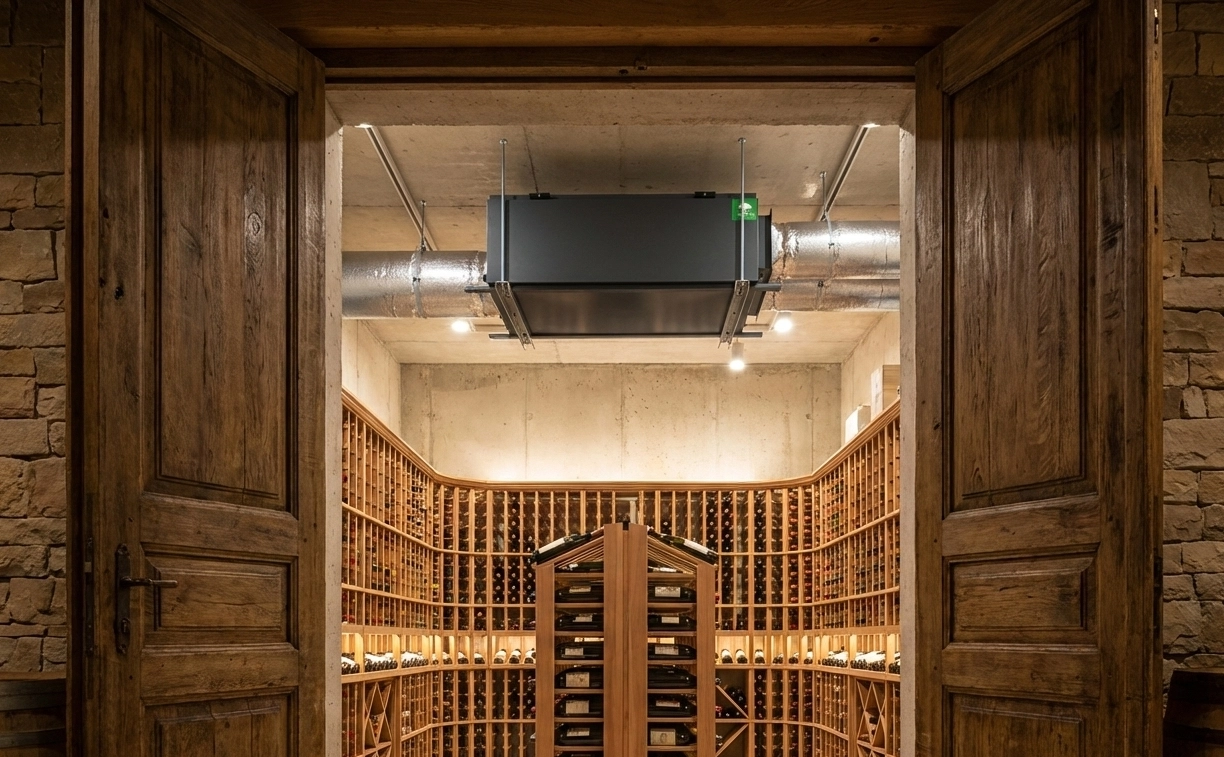 Καναλικό αφυγραντήρα για πισίνες, κατάλληλο για μεγάλους χώρους, Mycond-MSHAC.