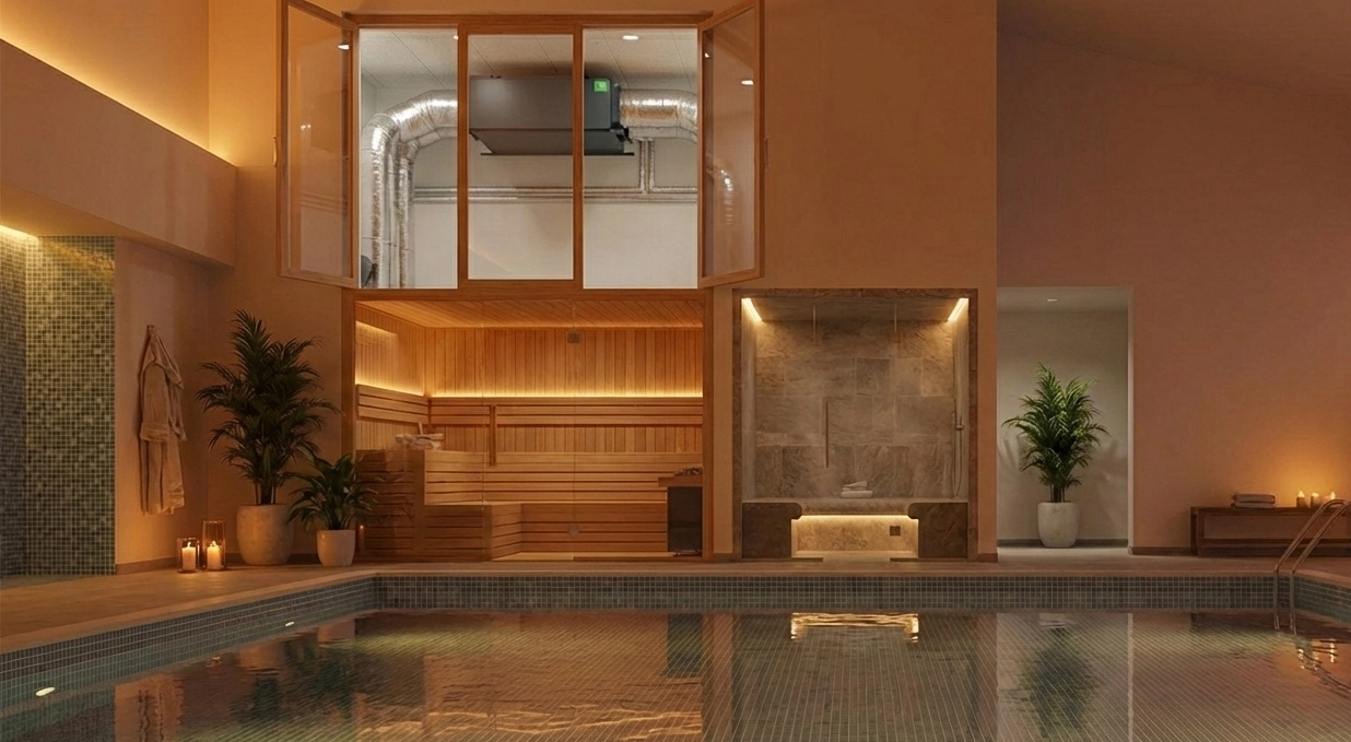 Καναλικός αφυγραντήρας για πισίνες: ενεργειακά αποδοτικές τεχνολογίες Mycond MSHAC