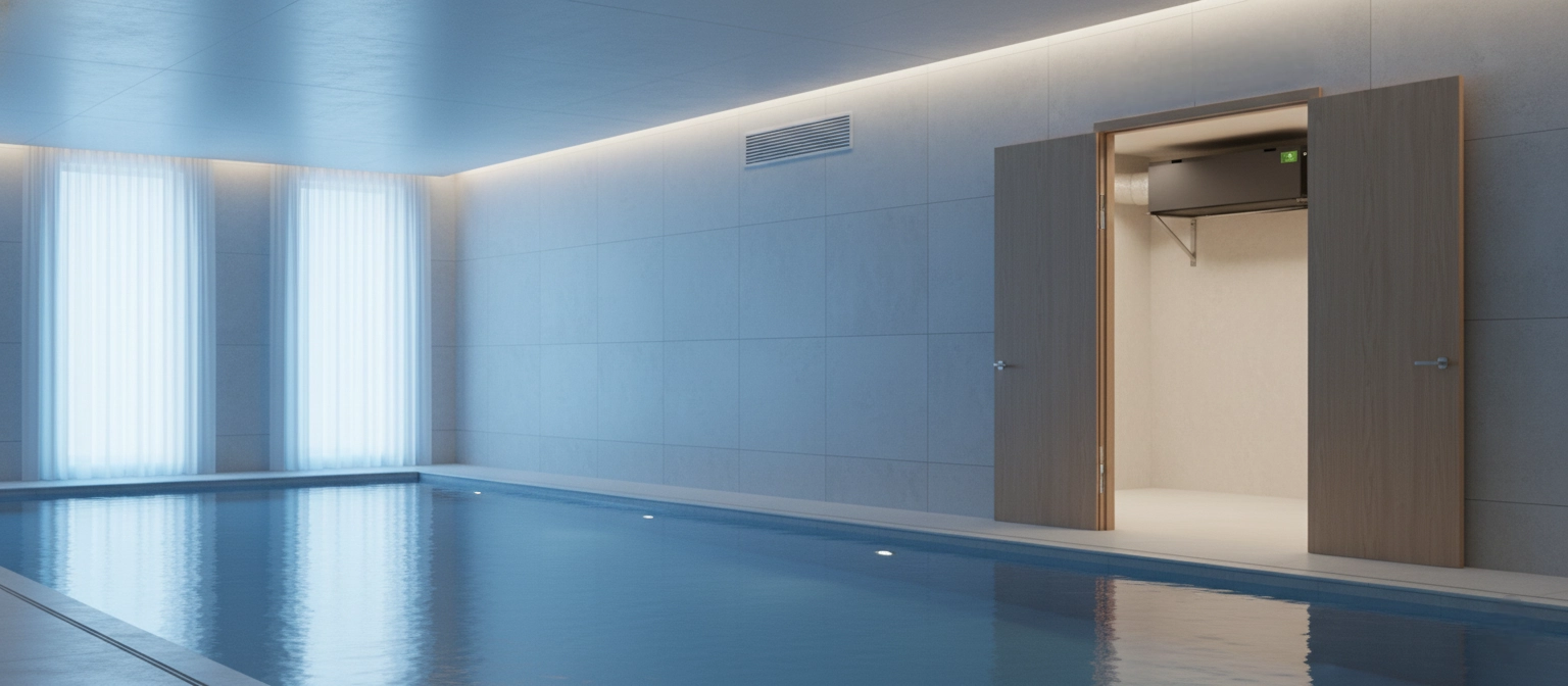 Καναλικός αφυγραντήρας για πισίνες: καθαρή και ξηρή ατμόσφαιρα Mycond MSHAC