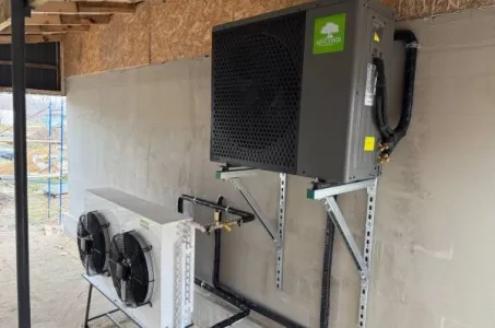 Προαστιακή κατοικία με αντλίες θερμότητας Mycond Split σειρά BeeHeat