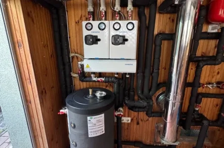 Οικογενειακή κατοικία με αντλίες θερμότητας Mycond Split σειρά BeeSmart