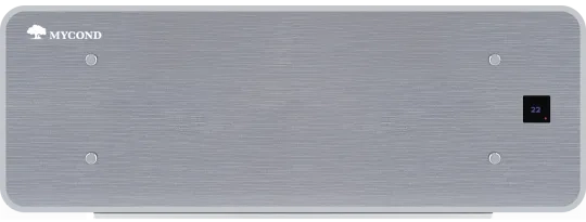 Σχεδιαστικές επίτοιχες μονάδες fan coil Silver Glass Wall series