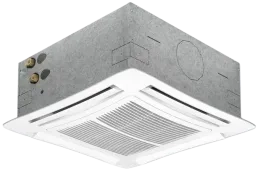 Μονάδα fan coil τύπου κασέτας τεσσάρων κατευθύνσεων σειρά TopLine