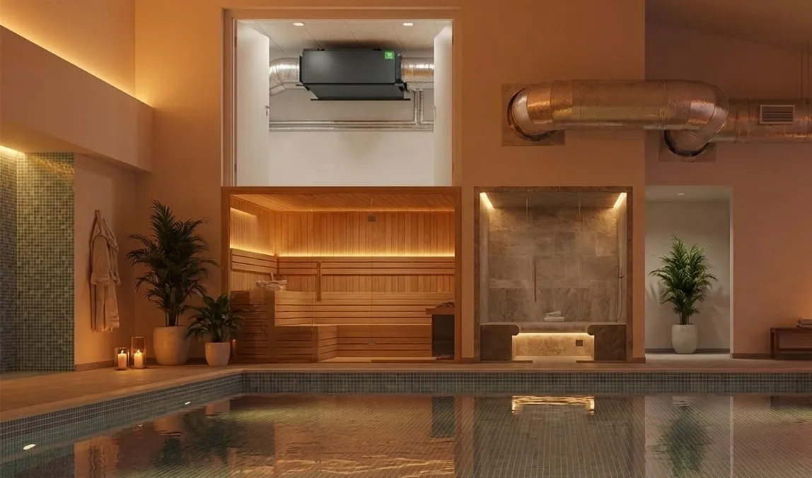 Απαιτήσεις για τον χώρο εγκατάστασης καναλικού αφυγραντήρα MSHA(C): τεχνικός χώρος, αεραγωγοί, διαθέσιμος χώρος και συνεχής λειτουργία